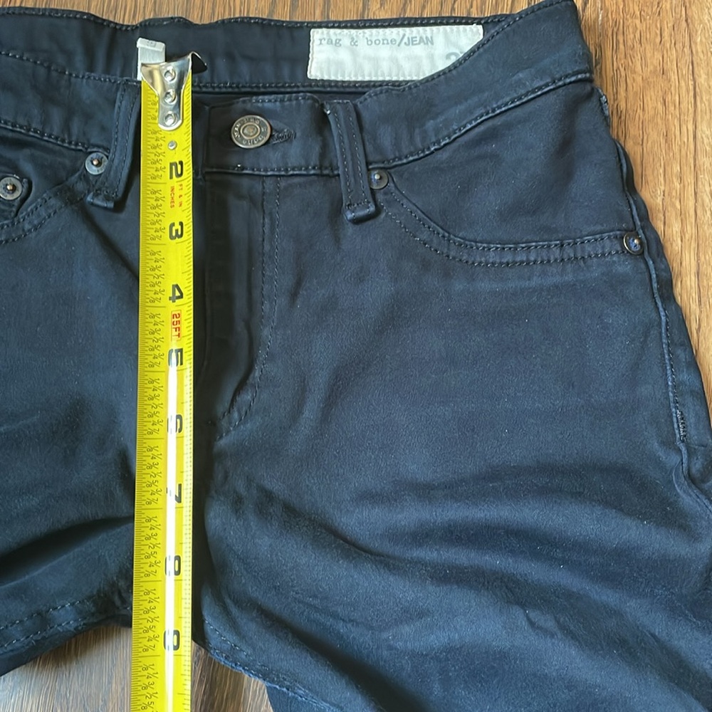 Rag and bone black leggings style pants, size 27 - Picture 5 of 8